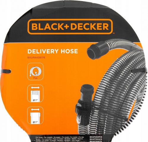 Black & Decker nyomócső 1" 7m merülő szivattyúhoz